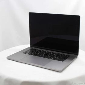 〔中古品〕 MacBook Pro 16.2-inch Late-2021 MK183J／A Apple M1 Pro 10コアCPU_16コアGPU 16GB SSD512GB スペースグレイ 〔14.7 Sonoma〕【377】