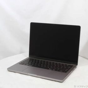 〔中古品〕 MacBook Pro 14.2-inch Late-2021 MKGP3J／A Apple M1 Pro 8コアCPU_14コアGPU 16GB SSD1TB スペースグレイ 〔15.7 Sequoia〕【262】