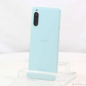〔中古品〕 Xperia 10 II 64GB ミント SO-41A docomoロック解除SIMフリー【352】