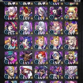 オーブ15000↑(現在15688)🌈ランク2000↑👑 全紋章7000↑🌈 | モンストのアカウントデータ、RMTの販売・買取一覧