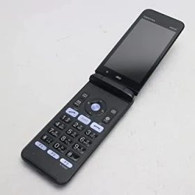 【中古-非常に良い】KYOCERA GRATINA KYF37 KYF37SKA ネイビーブラック