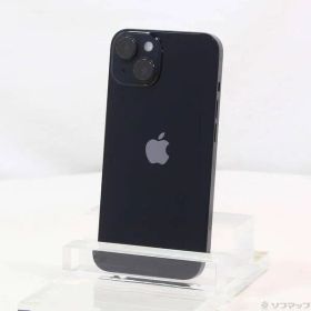 〔中古品〕 iPhone14 128GB ミッドナイト MPUD3J／A SIMフリー【258】
