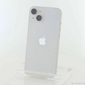 〔中古品〕 iPhone14 256GB スターライト MPW33J／A SIMフリー【258】