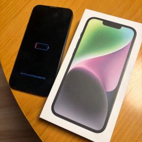 iPhone14/256GB/ミッドナイト(黒)本体