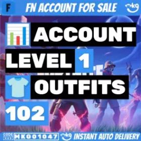 フォートナイト |102 コスチューム + 希少 感情