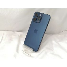 【中古】Apple SoftBank 【SIMフリー】 iPhone 15 Pro Max 256GB ブルーチタニウム MU6T3J/A【戸塚】保証期間1ヶ月【ランクB】