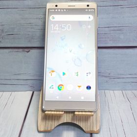 au SOV37 SONY Xperia XZ2 64GB リキッドシルバー ホワイト 683