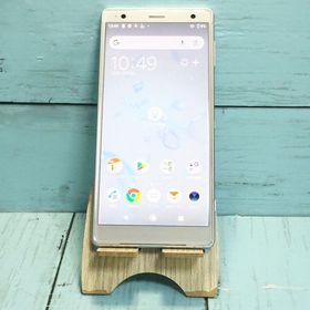 au SOV37 SONY Xperia XZ2 64GB リキッドシルバー ホワイト 112