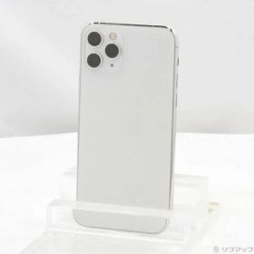 〔中古品〕 iPhone11 Pro 64GB シルバー MWC32J／A SIMフリー【262】