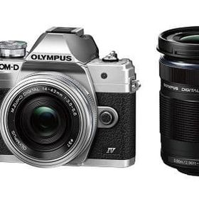 OLYMPUS ミラーレス一眼レフ カメラ ダブルズームキット OM-D E-M10 MarkIV (シルバー) [OMD EM10MK4WK SL] カメラ