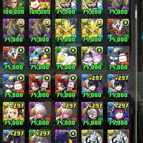 最安値🌈魔法石2200個、インペリアルドラゴン2体、童磨2体、成海玄、炭治郎禰󠄀豆子2体、日向 | パズドラ(パズル＆ドラゴンズ)のアカウントデータ、RMTの販売・買取一覧