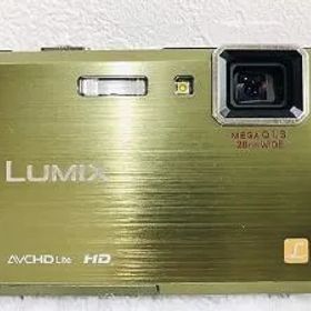 【中古】パナソニック 防水デジタルカメラ LUMIX (ルミックス) FT1 フォリッジグリーン DMC-FT1-G