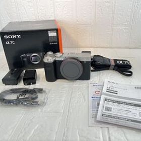 中古 美品 SONY α7C シルバー ILCE-7C ショット数9839回 商品番号0000190472-722-2
