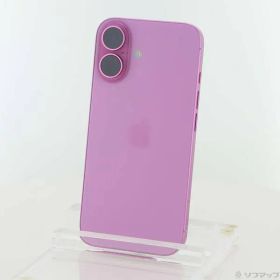 〔中古品〕 iPhone16 128GB ピンク MYDT3J／A SIMフリー【377】