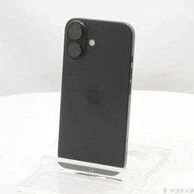 〔中古品〕 iPhone16 128GB ブラック MYDQ3J／A SIMフリー【371】