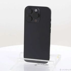 〔中古品〕 iPhone16 Pro 128GB ブラックチタニウム MYMV3J／A SIMフリー【348】