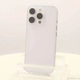 〔中古品〕 iPhone16 Pro 128GB ホワイトチタニウム MYMW3J／A SIMフリー【297】