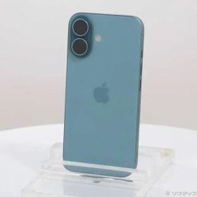 〔中古品〕 iPhone16 512GB ティール MYE63J／A SIMフリー【262】