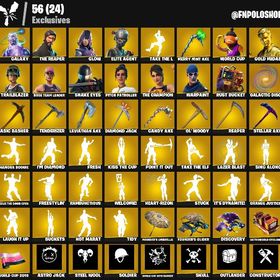 【全機種対応｜メアド即】ドはまり｜エリエジェ｜ギャラ｜トレイル｜ミンティ｜エモ強｜2450V | フォートナイト(Fortnite)のアカウントデータ、RMTの販売・買取一覧