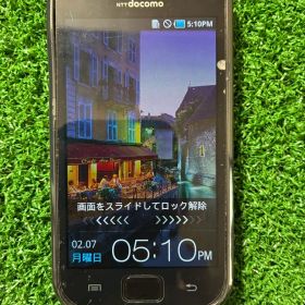 Samsung Galaxy S SC-02B docomoブラック スマホ本体