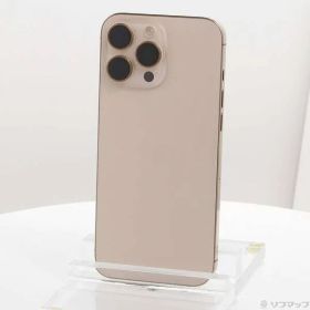 〔中古品〕 iPhone16 Pro Max 256GB デザートチタニウム MYWJ3J／A SIMフリー【352】