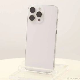 〔中古品〕 iPhone16 Pro Max 256GB ホワイトチタニウム MYWH3J／A SIMフリー【198】