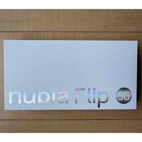 ヌビア(nubia)のnubia flip 5G(スマートフォン本体)