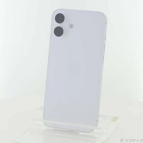 〔中古品〕 iPhone16 Plus 256GB ホワイト MXVH3J／A SIMフリー【258】
