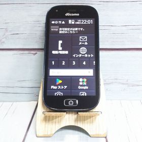 docomo F-03K black らくらくスマートフォン me 034