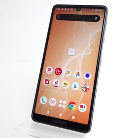 【SIMフリー】AQUOS sense4 SH-41A ブラック 利用制限〇 docomo版