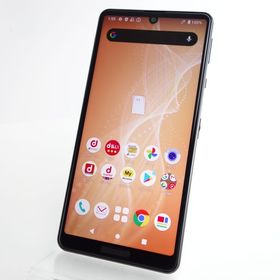 【SIMフリー】AQUOS sense4 SH-41A ブラック 利用制限〇 docomo版