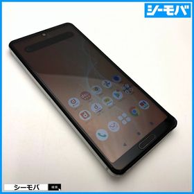 3288スマホ AQUOS sense4 SH-41A SIMフリー シルバー中古