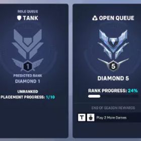 ⭐ ダイヤ 1 タンク/OQ