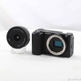 〔中古〕SONY(ソニー) VLOGCAM ZV-E10 II パワーズームレンズキット ブラック ZV-E10M2K B〔269-ud〕