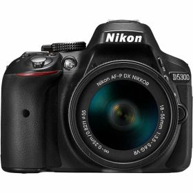 【中古】ニコン Nikon D5300 AF-P 18-55 VR レンズキット ブラック D5300LKP18-55