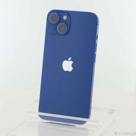 〔中古品〕 iPhone13 128GB ブルー MLNG3J／A SIMフリー【276】