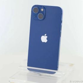 〔中古品〕 iPhone13 128GB ブルー MLNG3J／A SIMフリー【344】