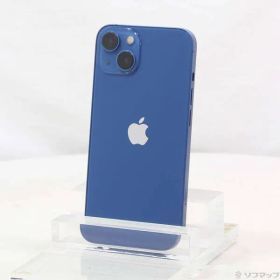 〔中古品〕 iPhone13 128GB ブルー MLNG3J／A SIMフリー【258】