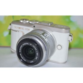 オリンパス(OLYMPUS)のオリンパス★OLYMPUS PEN E-PL10 ホワイト/自撮り/Wi-Fi(ミラーレス一眼)