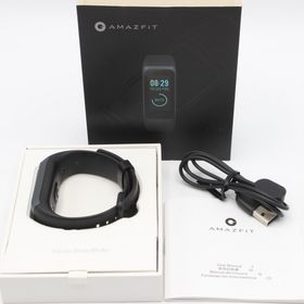 アマズフィット(Amazfit)の【美品】Amazfit Band 2 ブラック スマートウォッチ アマズフィット バンド 本体(腕時計(デジタル))