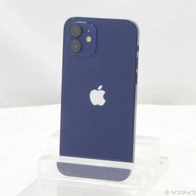 〔中古品〕 iPhone12 64GB ブルー MGHR3J／A SIMフリー【349】
