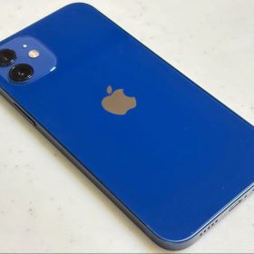 [Simフリー] iPhone12 ブルー 64GB 本体 バッテリー100%