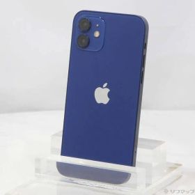 〔中古品〕 iPhone12 128GB ブルー MGHX3J／A SIMフリー【305】