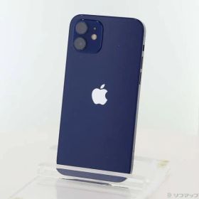 〔中古品〕 iPhone12 256GB ブルー MGJ33J／A SIMフリー【349】