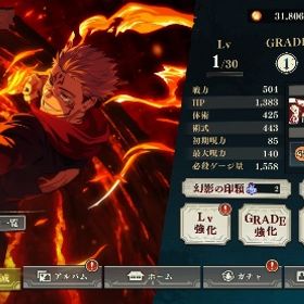 宿儺完凸‼️幻虎杖‼️石50000🌈 | ファンパレ(呪術廻戦ファントムパレード)のアカウントデータ、RMTの販売・買取一覧