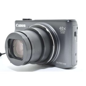 キヤノン(Canon)の美品 Canon PowerShot SX720 HS ブラック デジタルカメラ(コンパクトデジタルカメラ)