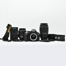 ＜良品＞ Nikon D5200 ダブルズームキット｜初心者〜中級者に最適(デジタル一眼)