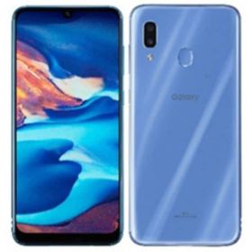 スマートフォン Galaxy A30 SCV43 (SIMフリー/ブルー) [SCV43SLV] 携帯電話