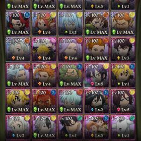 希少‼️✨最強引退垢✨闘級1100万以上‼️コラボキャラ所持🌈ワンオーナー🌈 | グラクロのアカウントデータ、RMTの販売・買取一覧