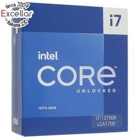 インテル(intel)のCore i7 13700K 3.4GHz LGA1700 SRMB8(PCパーツ)